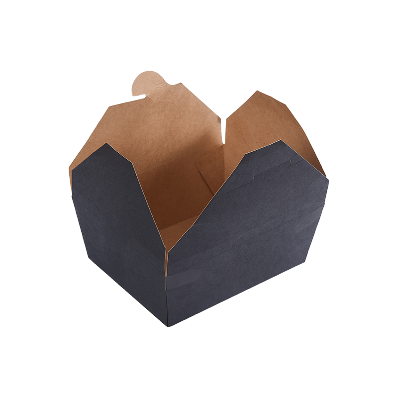 Kraftový papírový vyjímací box Zásobník na potraviny