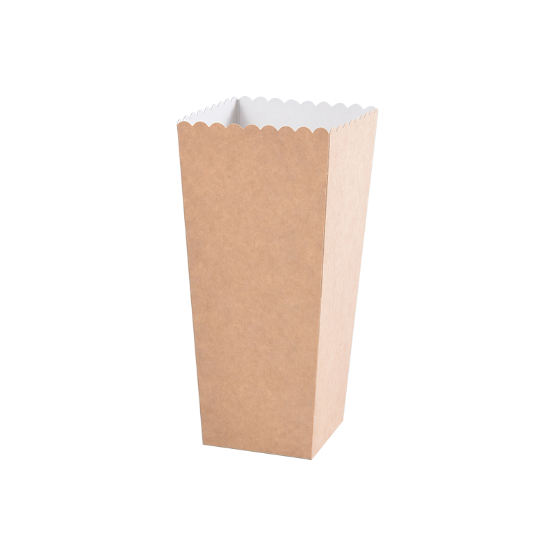 Krabičky na popcorn Kraft, Mini krabice na popcorn pro dekorace filmové noci