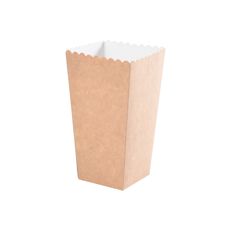 Krabičky na popcorn Kraft, Mini krabice na popcorn pro dekorace filmové noci