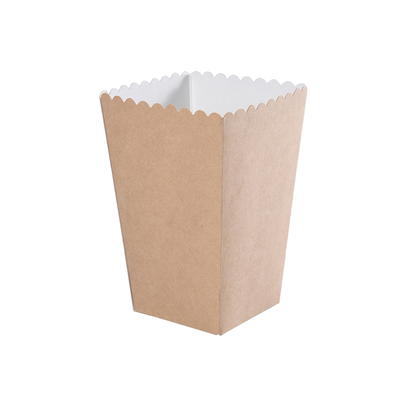 Krabičky na popcorn Kraft, Mini krabice na popcorn pro dekorace filmové noci